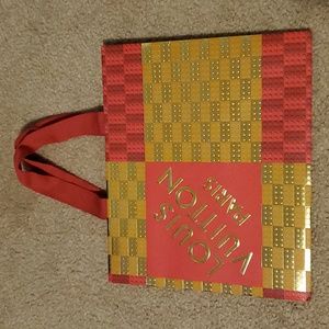 Authentic Louis Vuitton gift bag